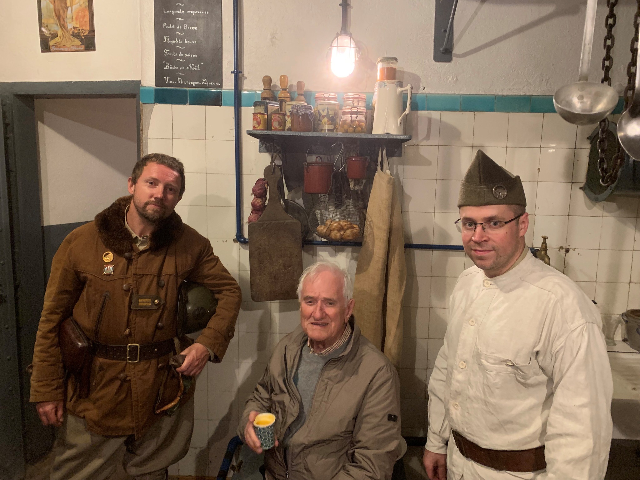 Visite du fils et de la famille de Fernand Pierlot Actualités A5